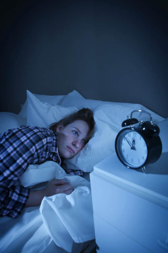 Stress and anxiety causing insomnia in adults