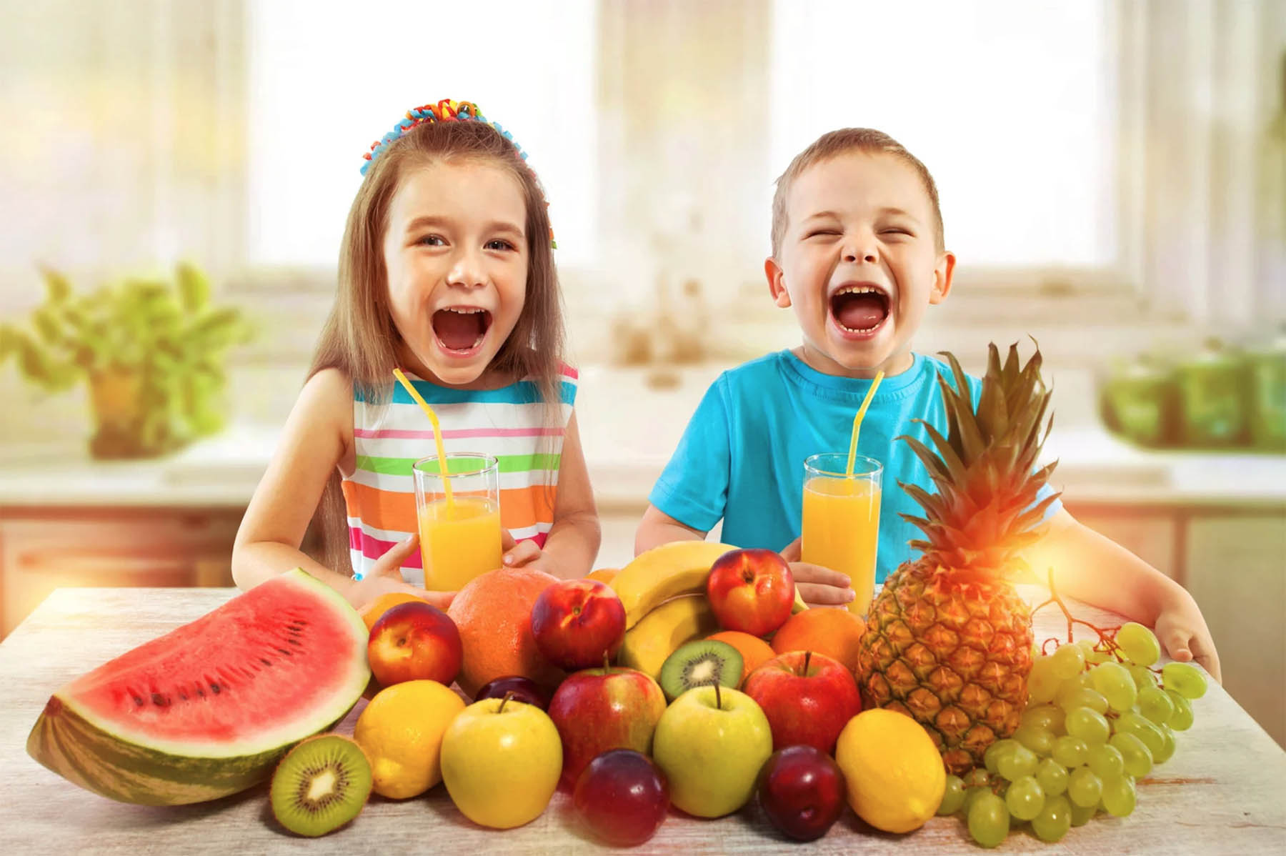 Screenshot Healthy foods and probiotics to support children's gut health and immunity