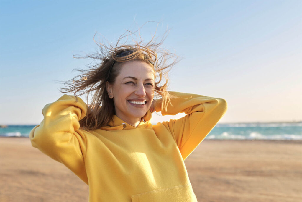 Screenshot Natural perimenopause treatment for balanced hormones at Higher Health Toronto